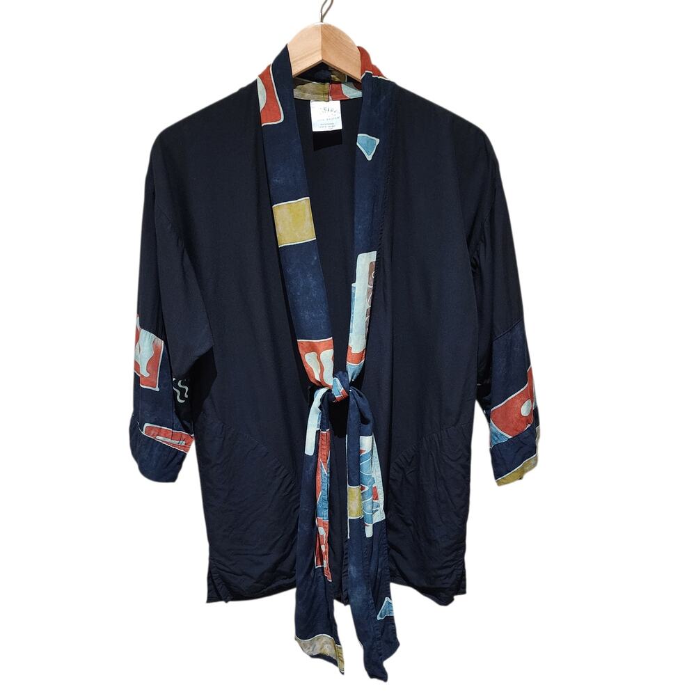 Vintage Top Wearable Art Cardigan